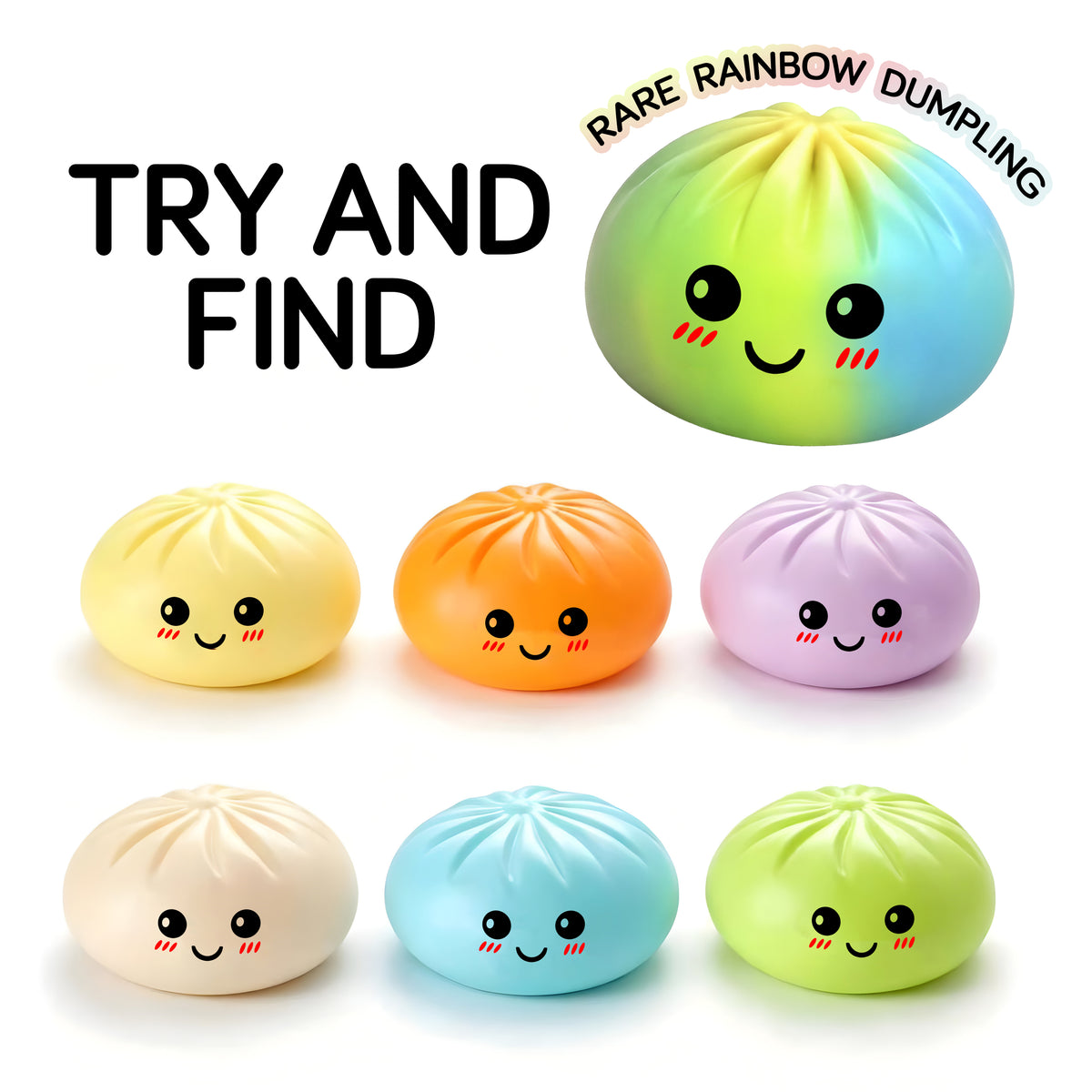 Mojis Premium Mystery Color Dumplings