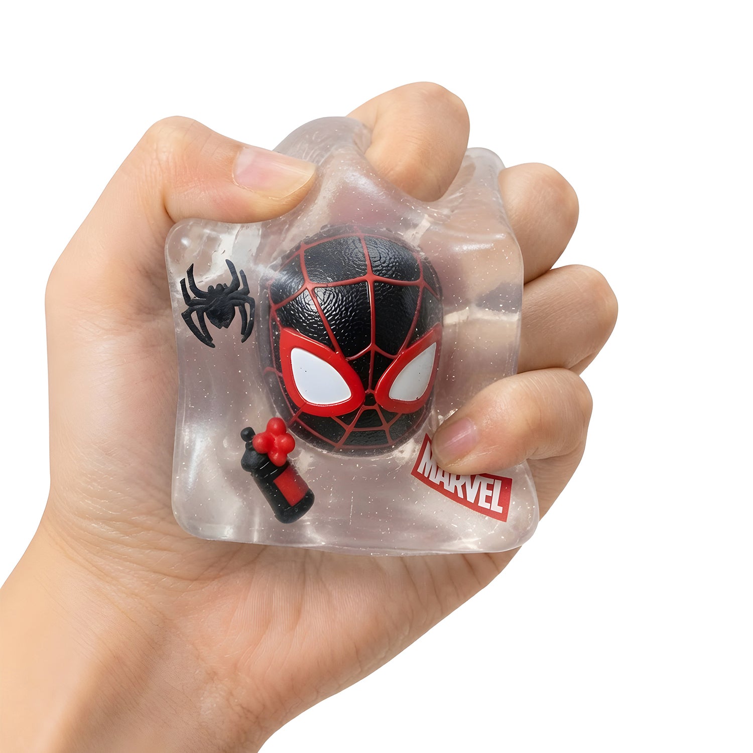 8Pk MOJIS Marvel Spider-Man Miles Morales Ghost Spider and Venom Ice Cube Squishy