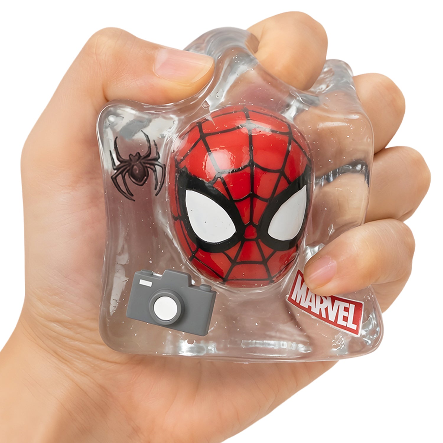 8Pk MOJIS Marvel Spider-Man Miles Morales Ghost Spider and Venom Ice Cube Squishy