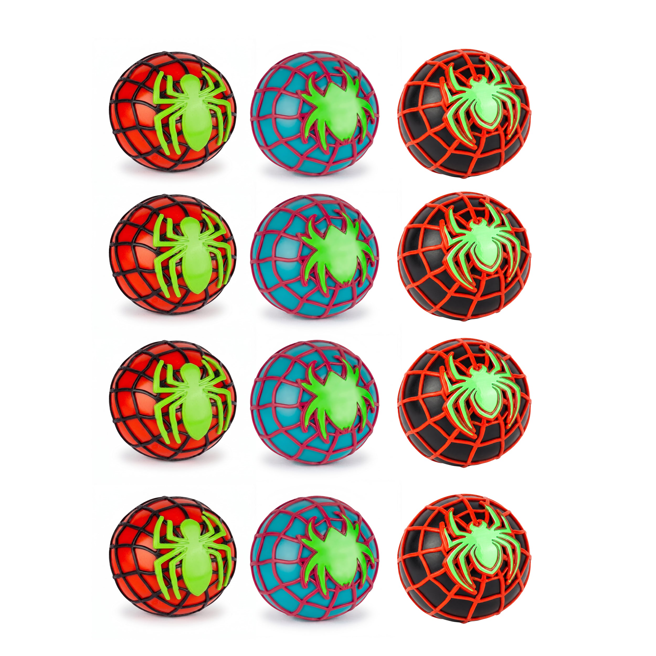 Spider-Man Mojis Marvel Spider-Man Glow in the dark Squishes