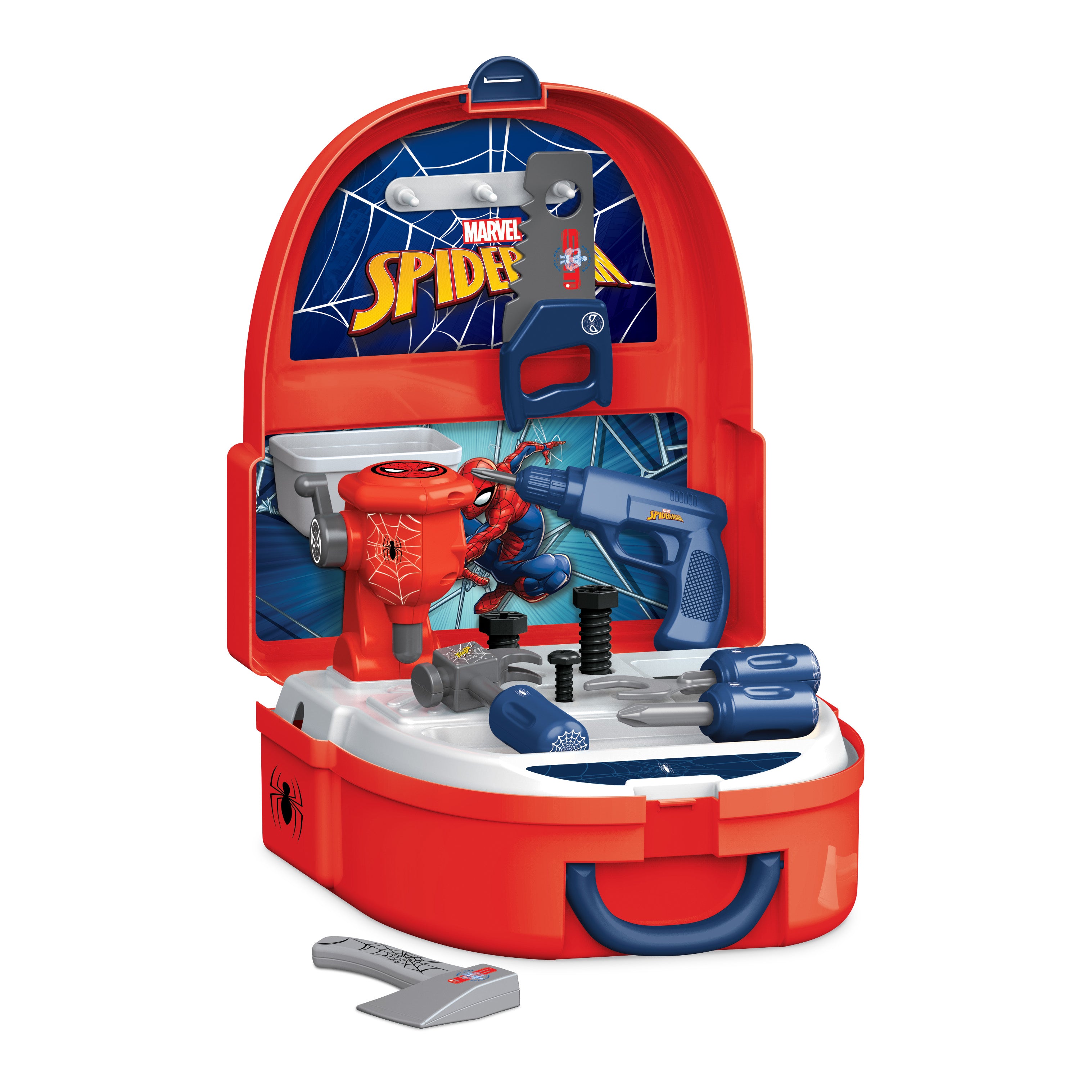 Spider-Man Handyman Backpack 18 Piece Tool Set