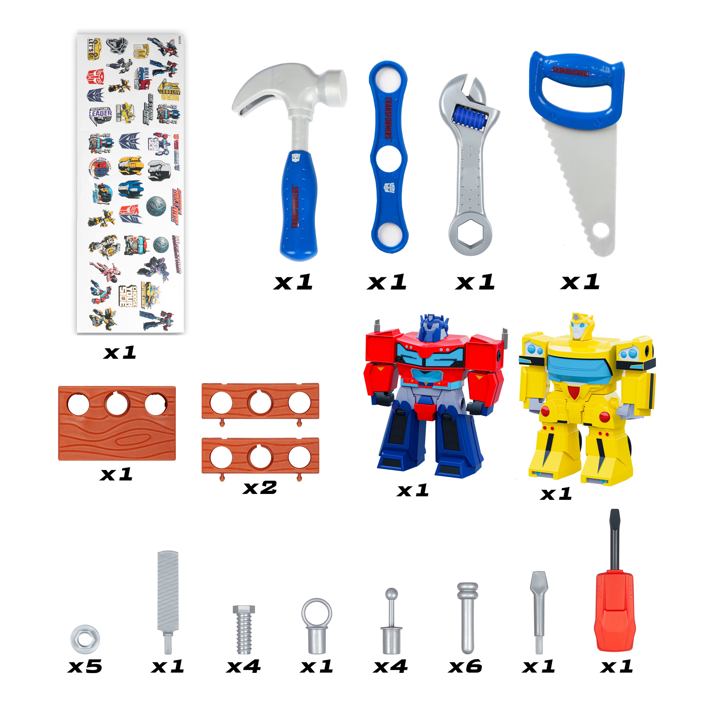 Transformers Rescue Bots Academy Tool Bench Playset with Take Apart Robots