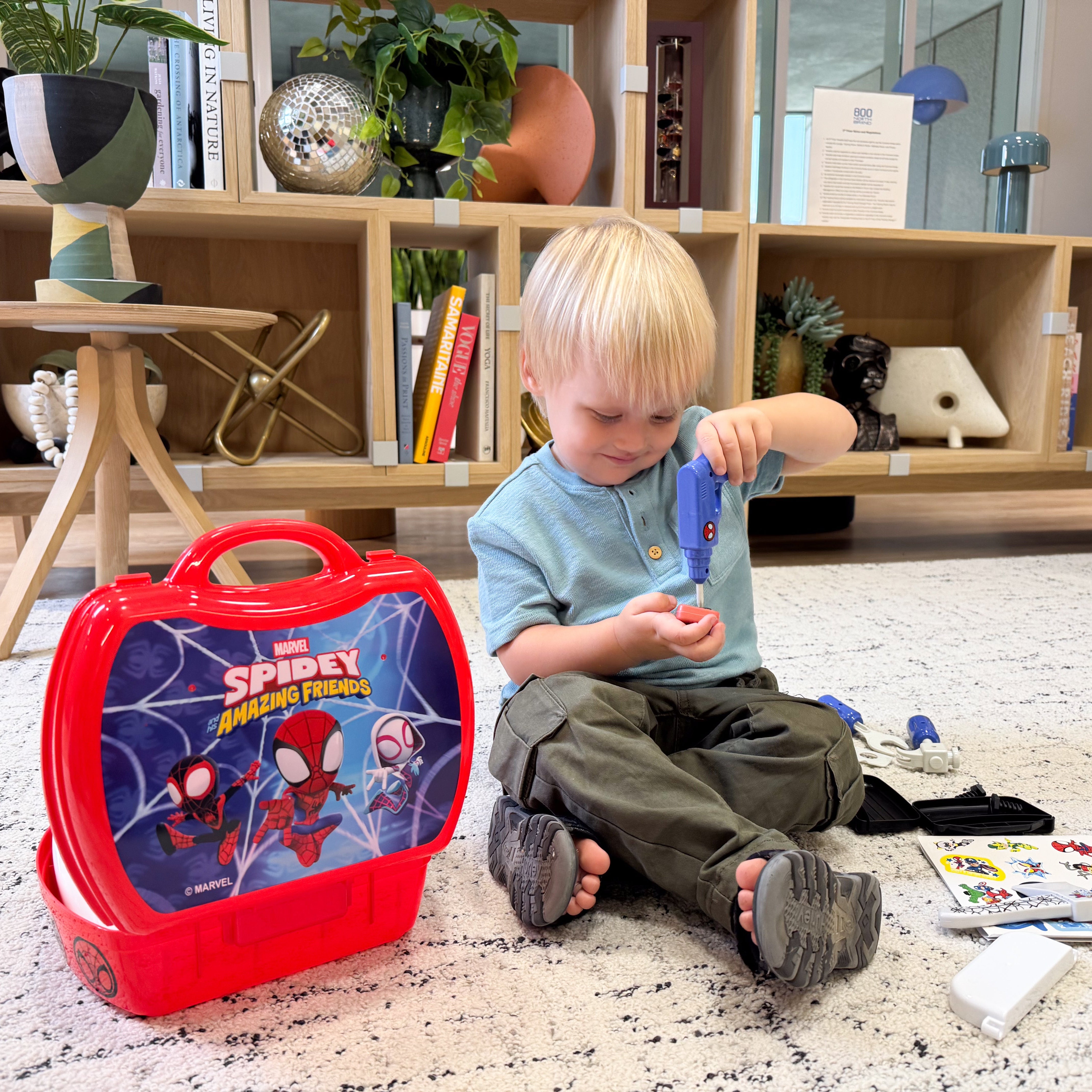 Spidey And His Amazing Friends Handyman Suitcase Playset