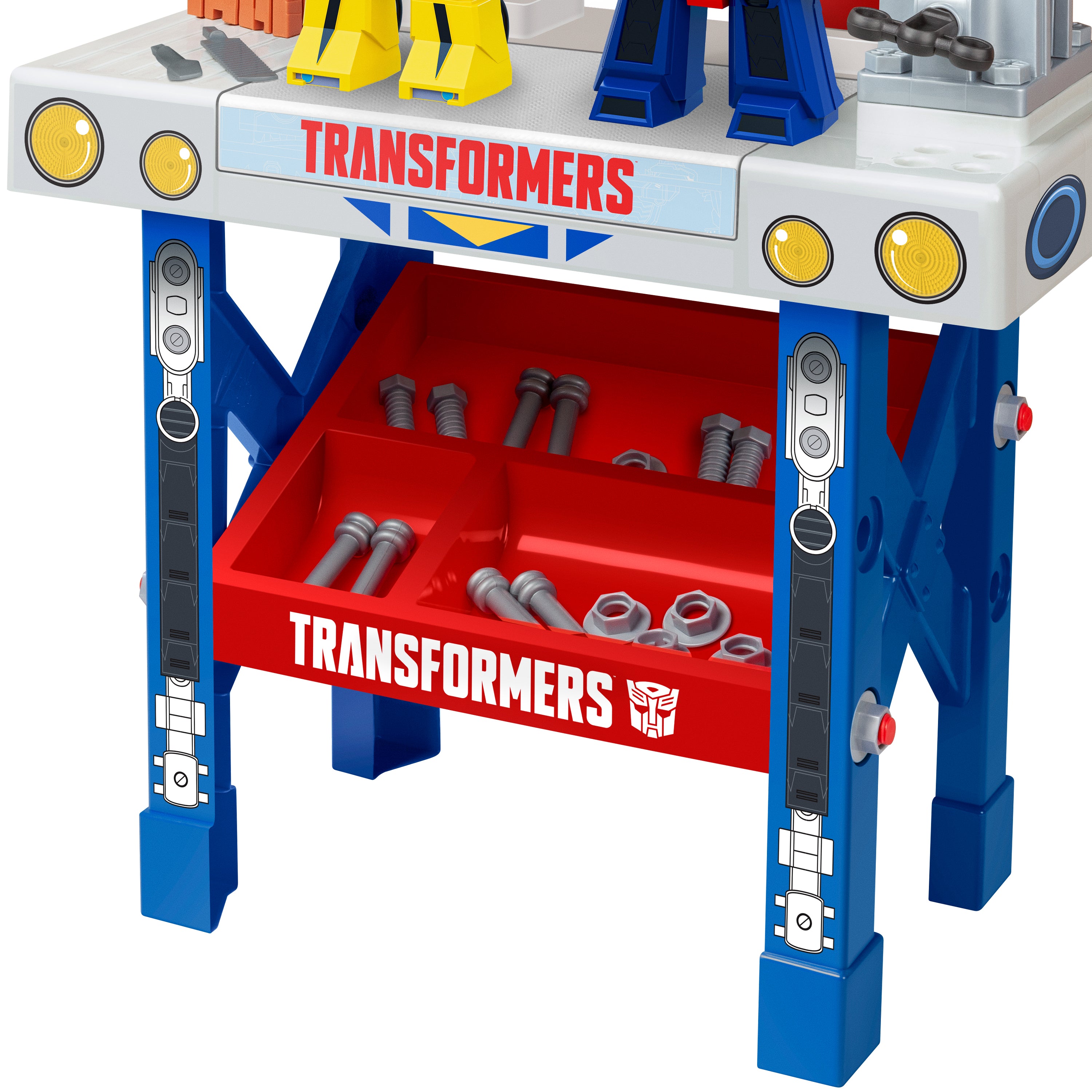 Transformers Rescue Bots Academy Tool Bench Playset with Take Apart Robots