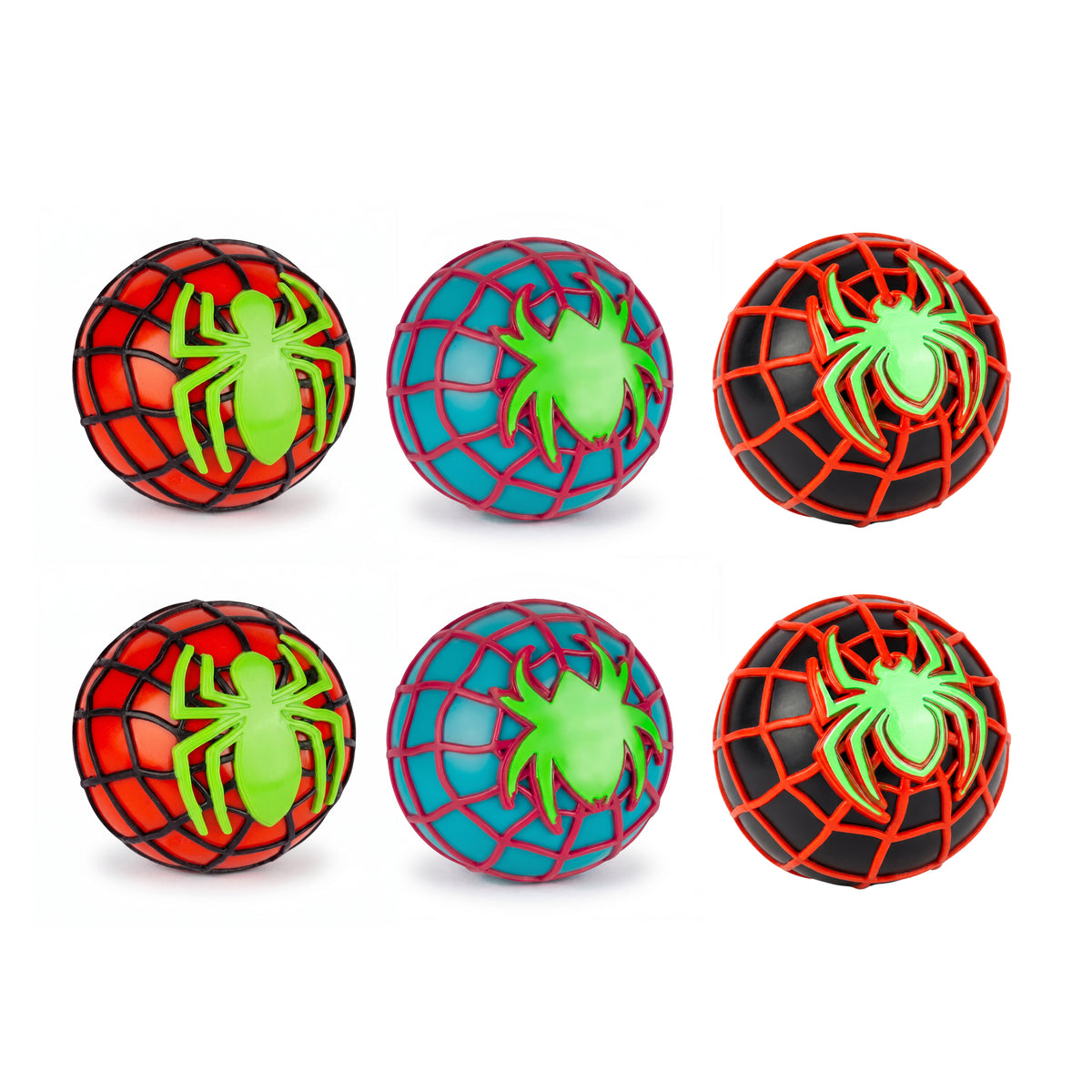 Spider-Man Mojis Marvel Spider-Man Glow in the dark Squishes