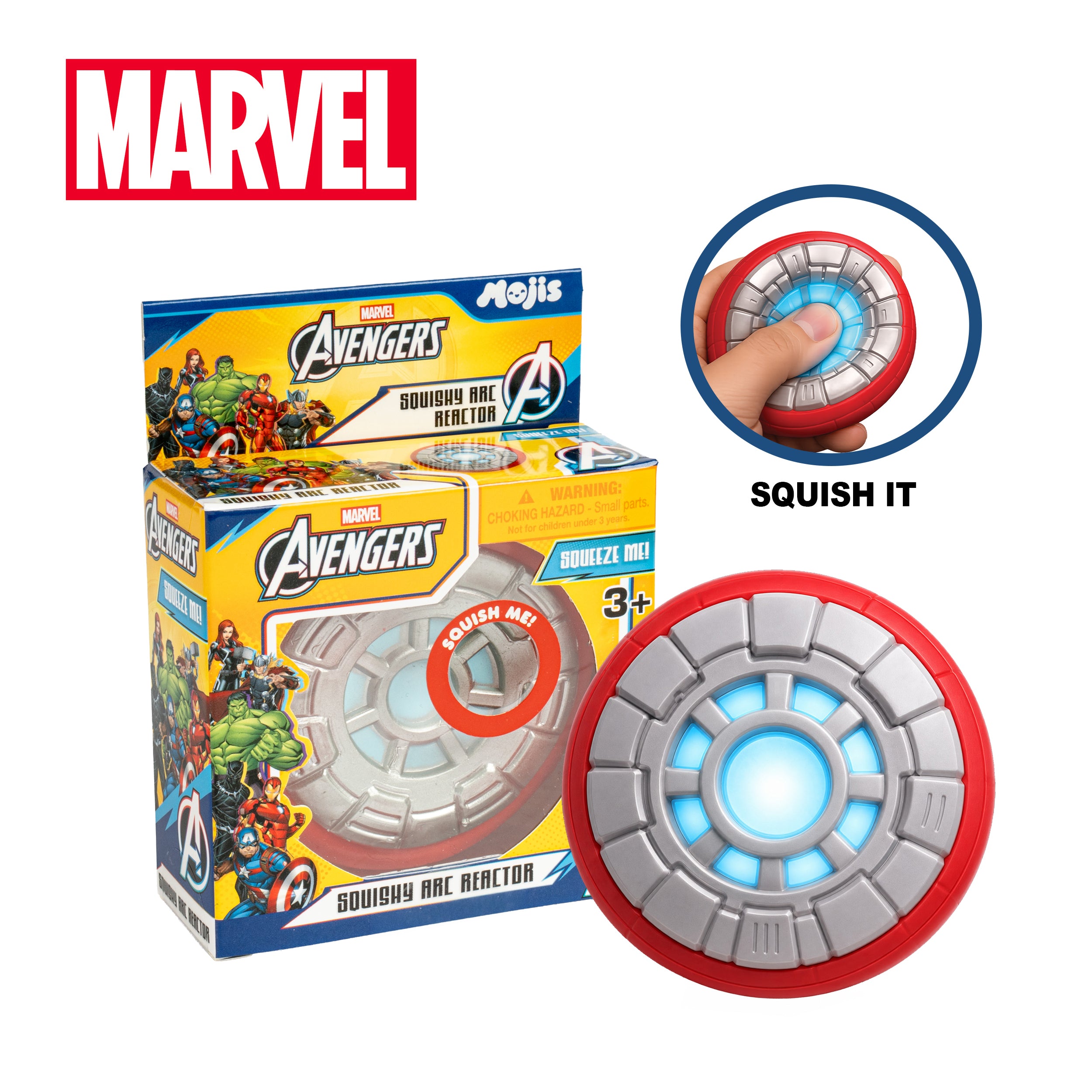 Marvel IRON MAN Avengers Squishy Arc Reactor by MOJIS