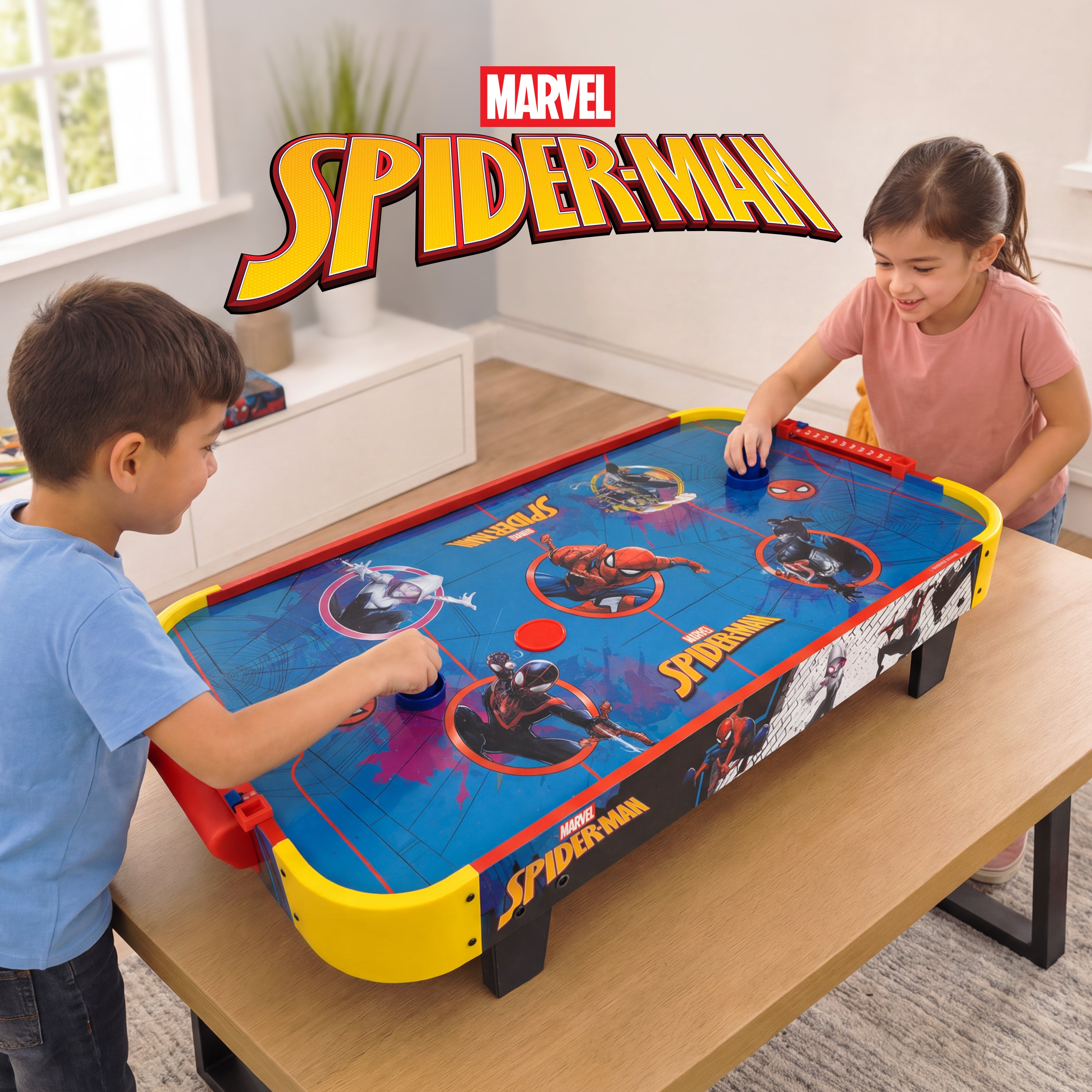 Spider-Man Mega Electronic Tabletop Air Hockey