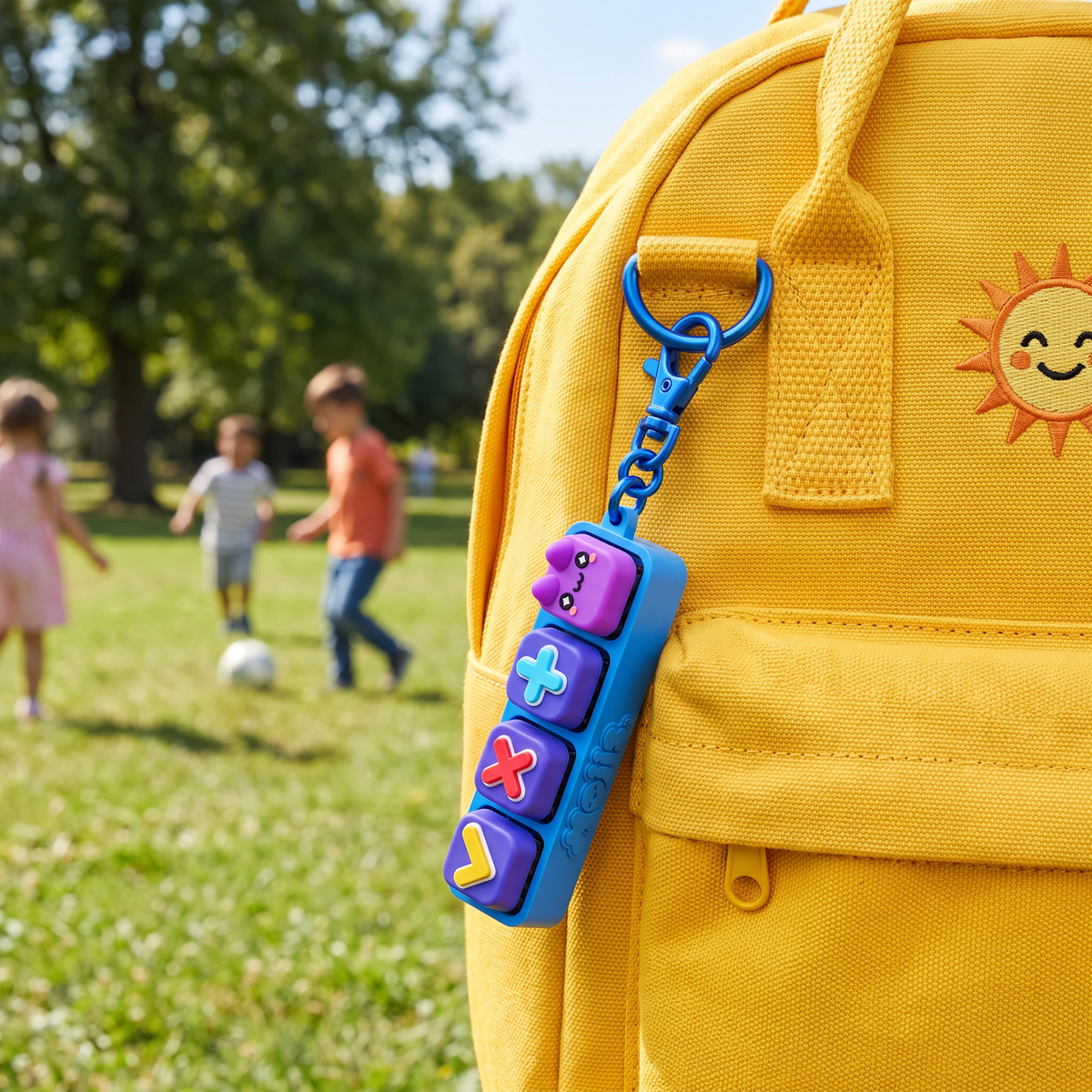 Mrs Bench MOJIS Keychain Clicker with Suprise 4th Key!