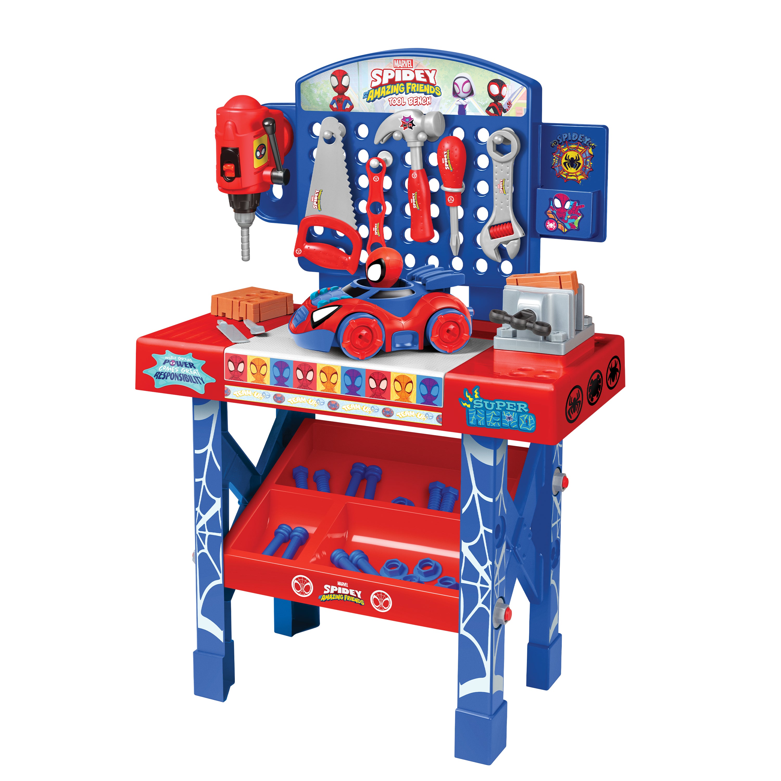 Spidey and His Amazing Friends Tool Bench Playset