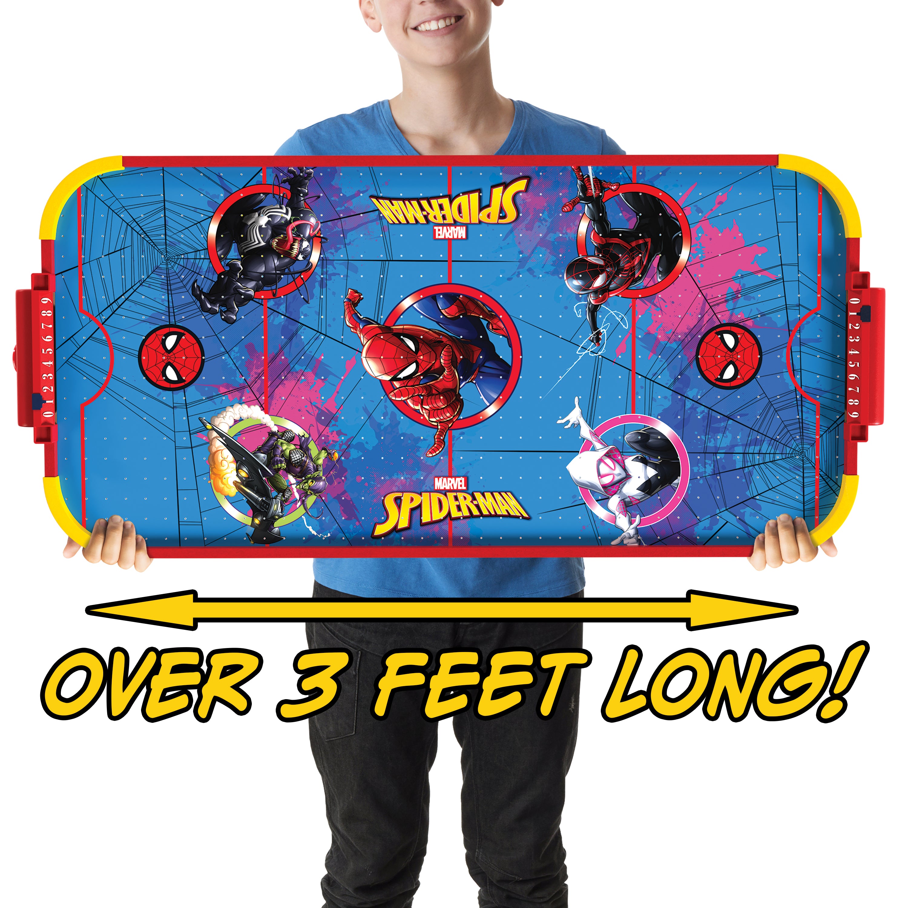 Spider-Man Mega Electronic Tabletop Air Hockey