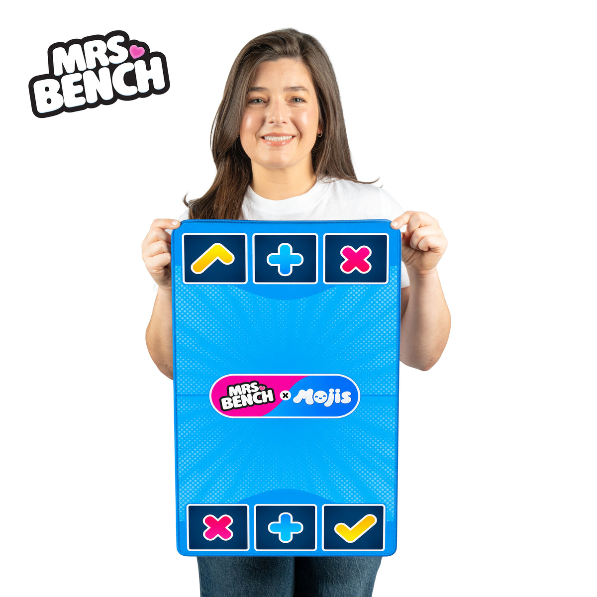 Mrs Bench Official Licensed Squishy & Fidget Trading Mat w/ Special Squishy