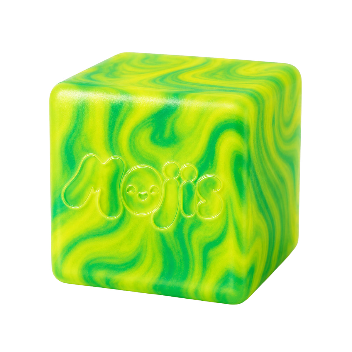 4Pk Mojis Glitter Ice Swirls Glow Squishes