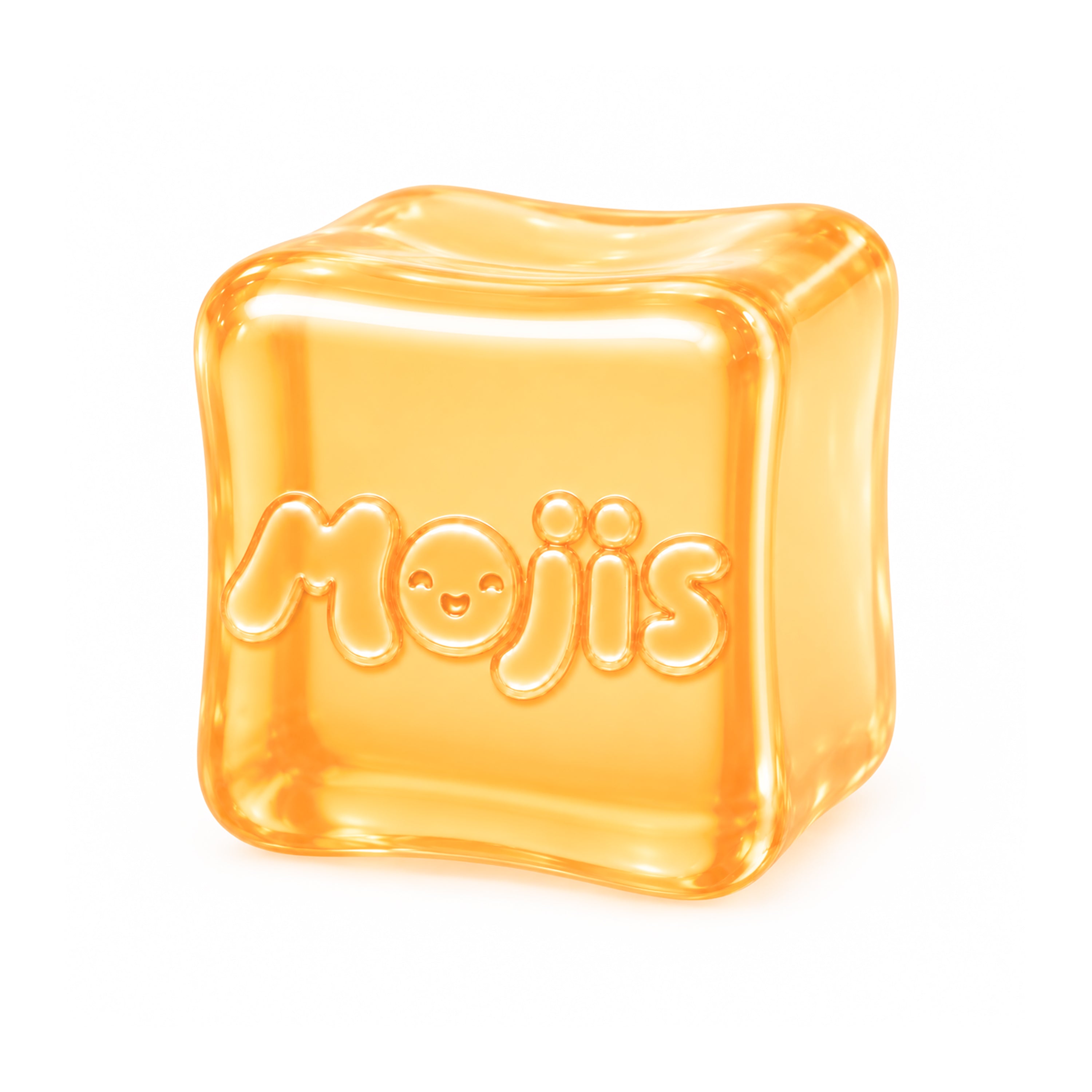 Mojis Glitter Ice Swirls Glow Squishes 6pack
