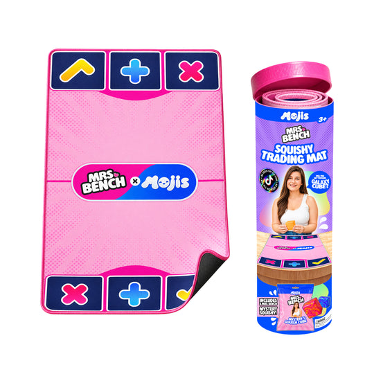 Mrs Bench MOJIS Official Licensed Squishy & Fidget Trading Mat w/ Special Squishy