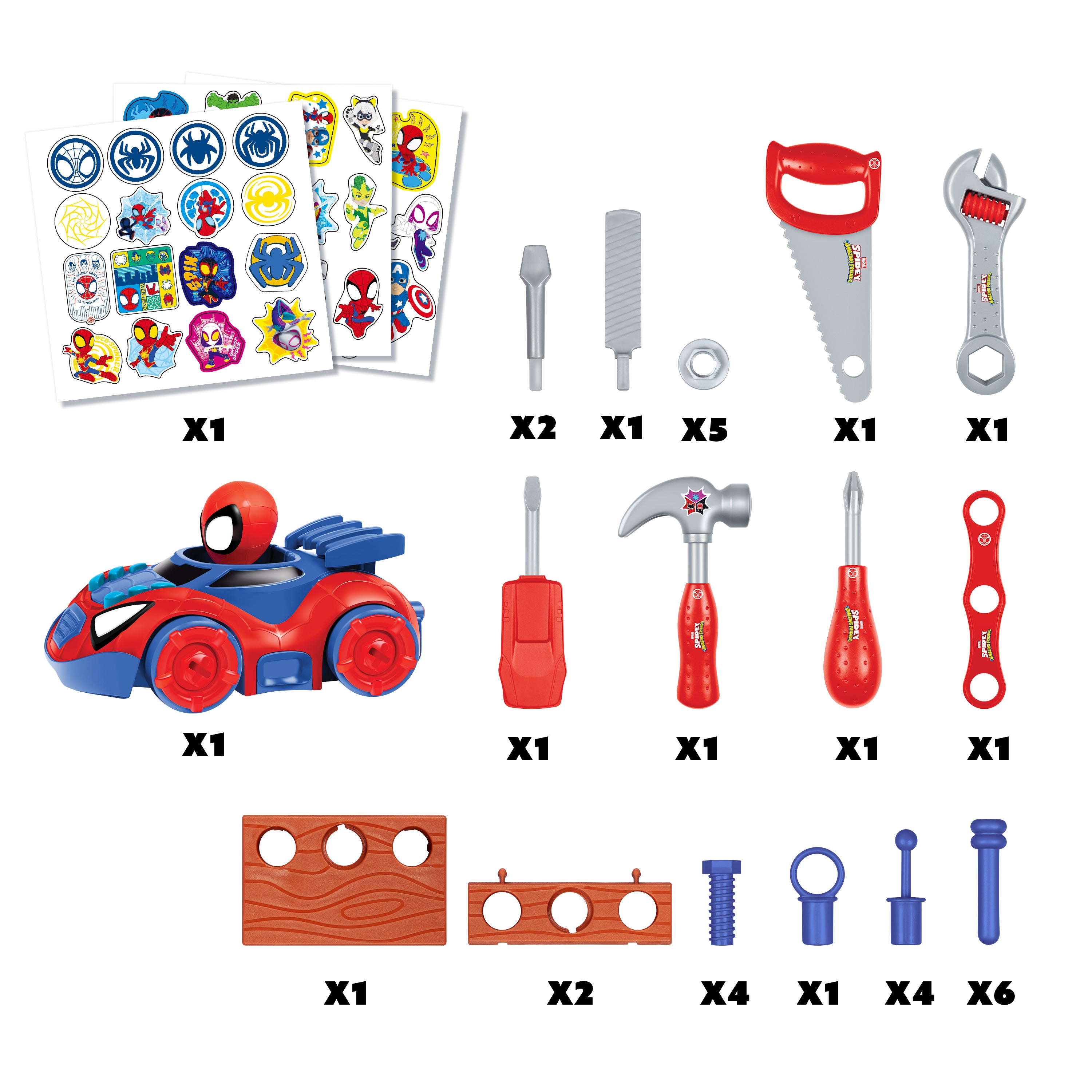 Spidey and His Amazing Friends Tool Bench Playset