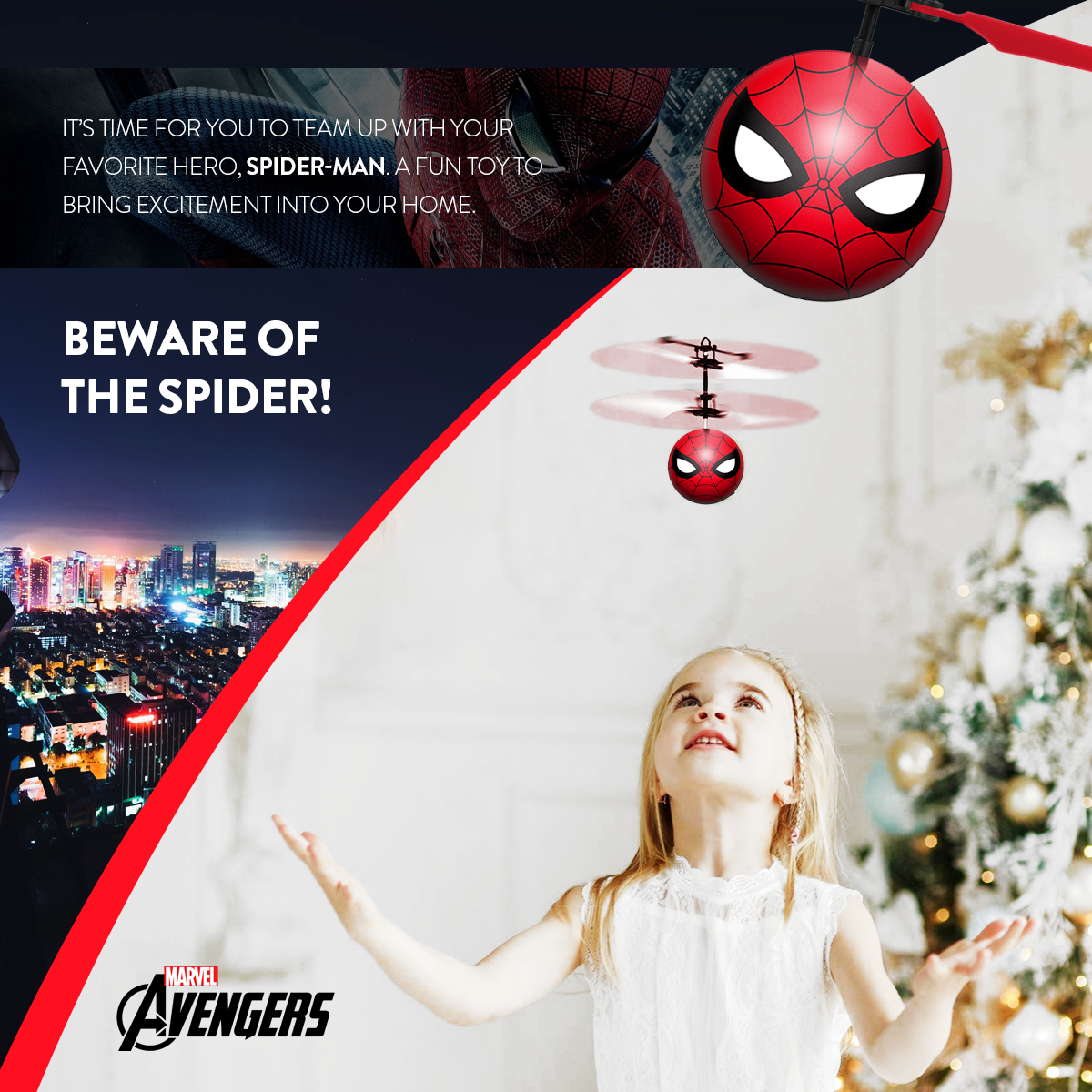 Spider-Man Heli Ball
