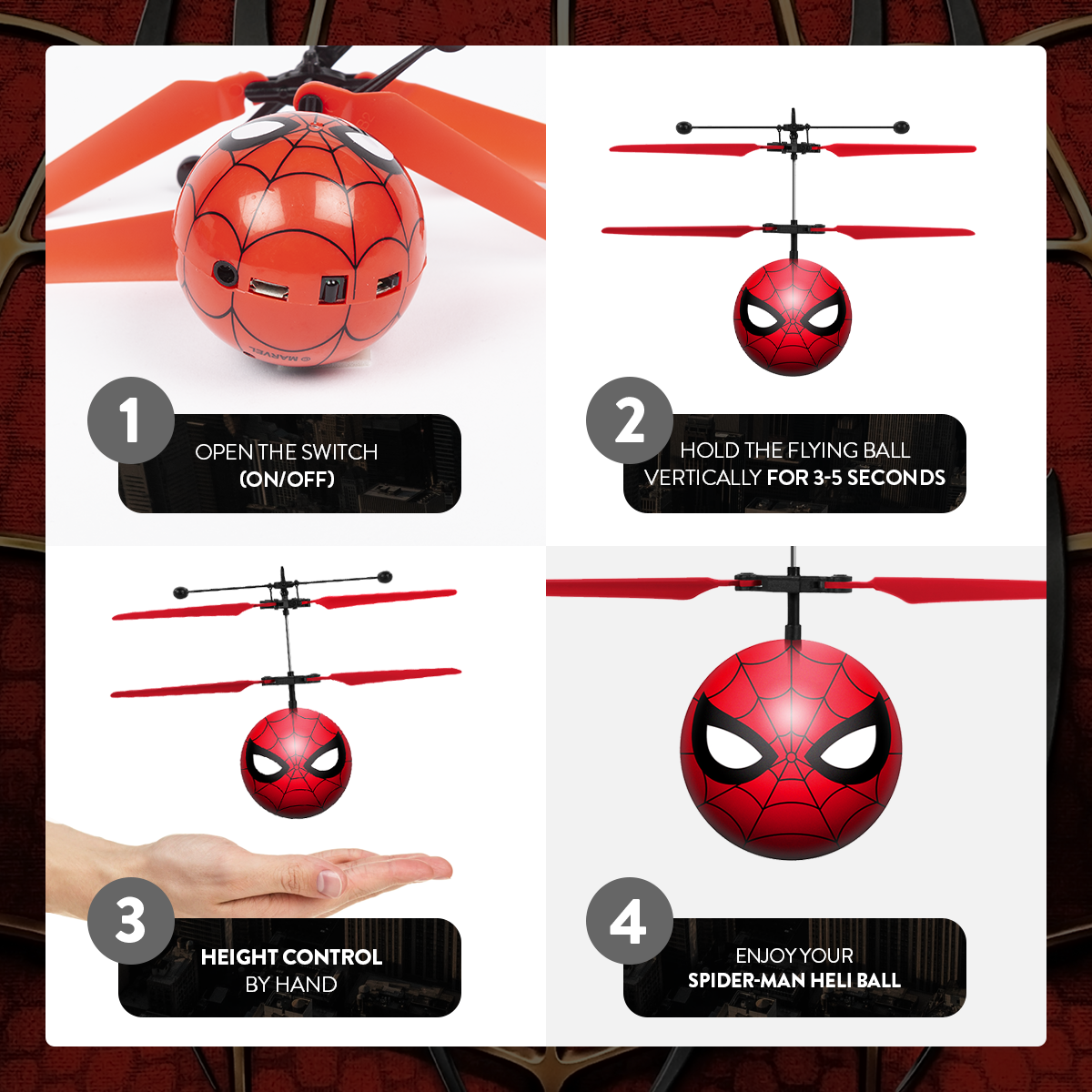 Spider-Man Heli Ball