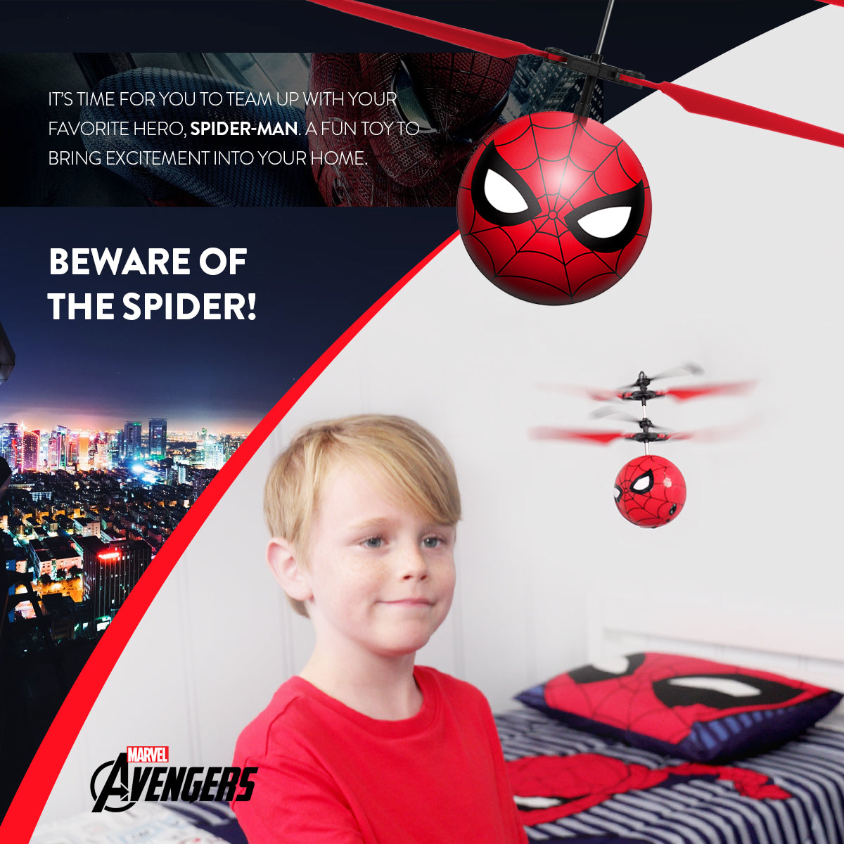 Spider-Man Heli Ball